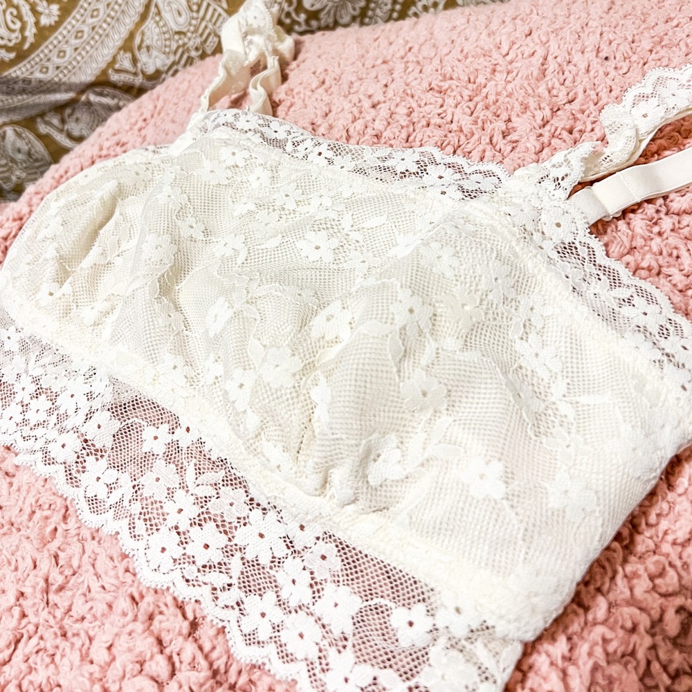 White Lace Bralette